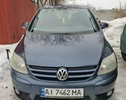 Синий Фольксваген Гольф Плюс, объемом двигателя 1.6 л и пробегом 240 тыс. км за 6500 $, фото 1 на Automoto.ua