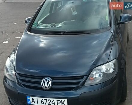 Синий Фольксваген Гольф Плюс, объемом двигателя 1.6 л и пробегом 277 тыс. км за 6500 $, фото 1 на Automoto.ua