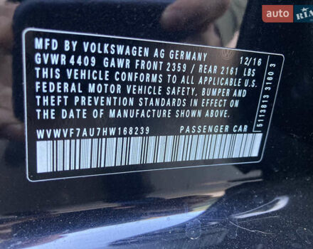 Черный Фольксваген Гольф Р, объемом двигателя 2 л и пробегом 70 тыс. км за 22900 $, фото 32 на Automoto.ua