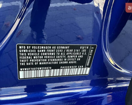 Синий Фольксваген Гольф Р, объемом двигателя 2 л и пробегом 81 тыс. км за 16888 $, фото 31 на Automoto.ua