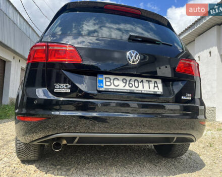 Фольксваген Гольф Спортсван 2016 в Самборе на Automoto.ua Черный Фольксваген Гольф Спортсван, объемом двигателя 1.6 л и пробегом 243 тыс. км за 12300 $, фото 8 на Automoto.ua