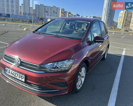 Червоний Фольксваген Гольф Спортсван, об'ємом двигуна 1.6 л та пробігом 80 тис. км за 22300 $, фото 1 на Automoto.ua
