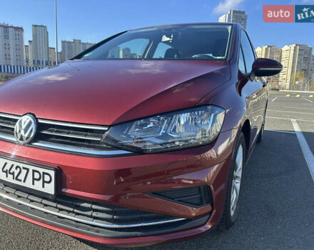 Червоний Фольксваген Гольф Спортсван, об'ємом двигуна 1.6 л та пробігом 80 тис. км за 22300 $, фото 3 на Automoto.ua
