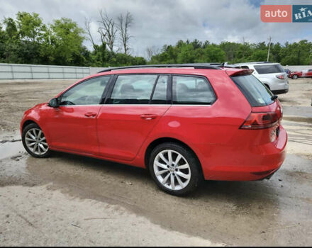 Красный Фольксваген Гольф Спортсван, объемом двигателя 1.8 л и пробегом 190 тыс. км за 9999 $, фото 4 на Automoto.ua