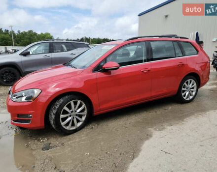 Красный Фольксваген Гольф Спортсван, объемом двигателя 1.8 л и пробегом 190 тыс. км за 9999 $, фото 3 на Automoto.ua