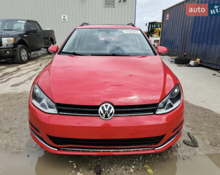 Красный Фольксваген Гольф Спортсван, объемом двигателя 1.8 л и пробегом 190 тыс. км за 9999 $, фото 2 на Automoto.ua