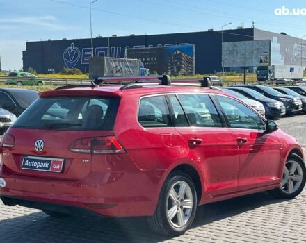 Червоний Фольксваген Гольф Варіант, об'ємом двигуна 2 л та пробігом 177 тис. км за 13490 $, фото 6 на Automoto.ua