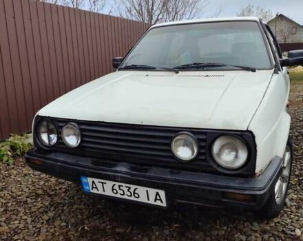 Белый Фольксваген Гольф, объемом двигателя 1.6 л и пробегом 540 тыс. км за 786 $, фото 1 на Automoto.ua