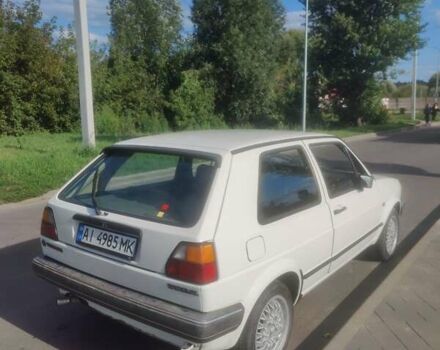 Белый Фольксваген Гольф, объемом двигателя 1.78 л и пробегом 126 тыс. км за 2900 $, фото 1 на Automoto.ua