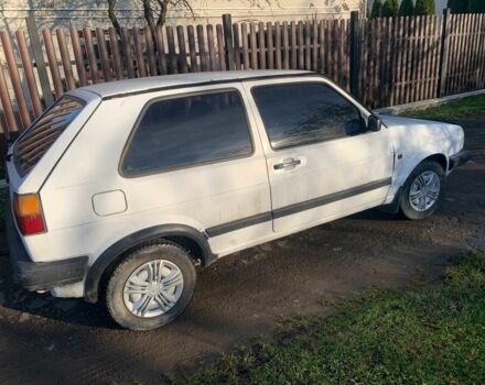 Белый Фольксваген Гольф, объемом двигателя 1.6 л и пробегом 100 тыс. км за 530 $, фото 1 на Automoto.ua