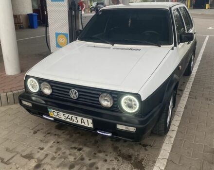 Белый Фольксваген Гольф, объемом двигателя 1.6 л и пробегом 360 тыс. км за 1200 $, фото 4 на Automoto.ua