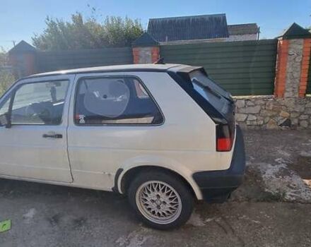 Белый Фольксваген Гольф, объемом двигателя 2 л и пробегом 300 тыс. км за 1700 $, фото 1 на Automoto.ua