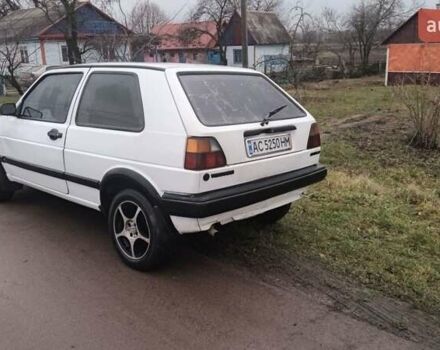 Белый Фольксваген Гольф, объемом двигателя 1.59 л и пробегом 369 тыс. км за 1250 $, фото 5 на Automoto.ua