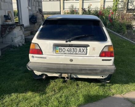 Белый Фольксваген Гольф, объемом двигателя 1.3 л и пробегом 350 тыс. км за 1300 $, фото 7 на Automoto.ua