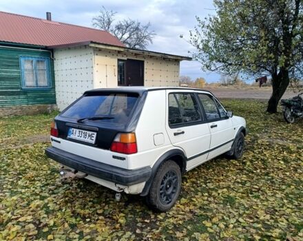 Белый Фольксваген Гольф, объемом двигателя 1.8 л и пробегом 485 тыс. км за 832 $, фото 2 на Automoto.ua