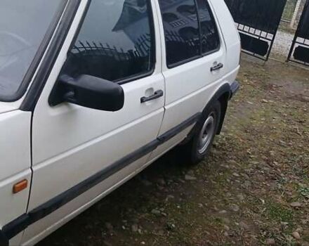 Белый Фольксваген Гольф, объемом двигателя 1.3 л и пробегом 389 тыс. км за 1450 $, фото 4 на Automoto.ua