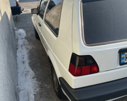 Белый Фольксваген Гольф, объемом двигателя 1.6 л и пробегом 80 тыс. км за 3200 $, фото 1 на Automoto.ua