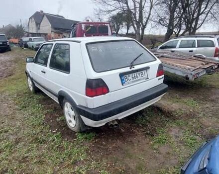 Белый Фольксваген Гольф, объемом двигателя 1.27 л и пробегом 540 тыс. км за 800 $, фото 5 на Automoto.ua