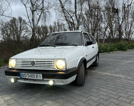 Белый Фольксваген Гольф, объемом двигателя 1.6 л и пробегом 225 тыс. км за 1150 $, фото 14 на Automoto.ua