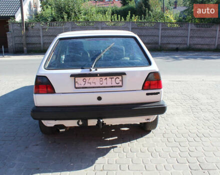 Белый Фольксваген Гольф, объемом двигателя 1.6 л и пробегом 333 тыс. км за 2500 $, фото 9 на Automoto.ua