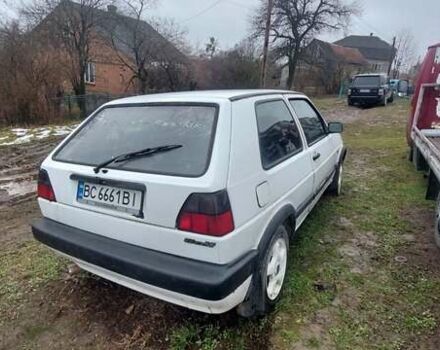 Белый Фольксваген Гольф, объемом двигателя 1.27 л и пробегом 540 тыс. км за 800 $, фото 3 на Automoto.ua