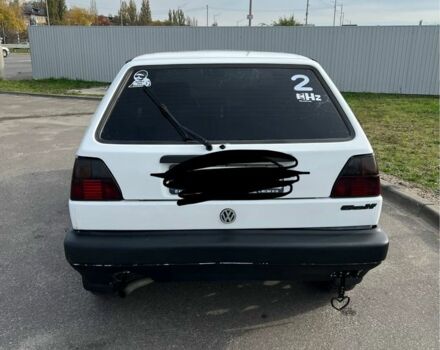 Белый Фольксваген Гольф, объемом двигателя 1.3 л и пробегом 116 тыс. км за 1700 $, фото 4 на Automoto.ua