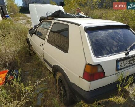 Фольксваген Гольф 1989 в Киеве на Automoto.ua Белый Фольксваген Гольф, объемом двигателя 1.78 л и пробегом 150 тыс. км за 700 $, фото 12 на Automoto.ua
