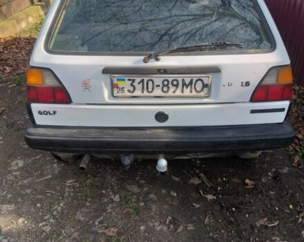 Белый Фольксваген Гольф, объемом двигателя 1.6 л и пробегом 80 тыс. км за 357 $, фото 1 на Automoto.ua