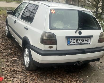 Білий Фольксваген Гольф, об'ємом двигуна 1.9 л та пробігом 48 тис. км за 2300 $, фото 3 на Automoto.ua