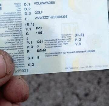 Білий Фольксваген Гольф, об'ємом двигуна 1.39 л та пробігом 135 тис. км за 2350 $, фото 6 на Automoto.ua