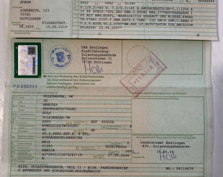 Белый Фольксваген Гольф, объемом двигателя 1.4 л и пробегом 181 тыс. км за 5570 $, фото 68 на Automoto.ua