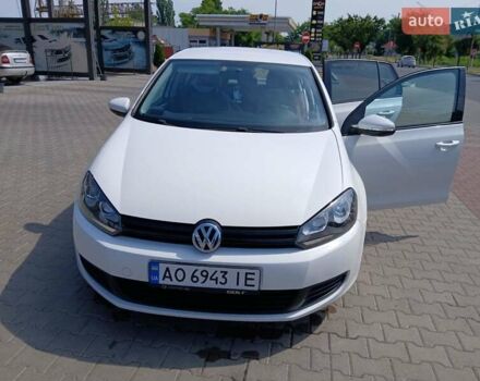 Белый Фольксваген Гольф, объемом двигателя 1.4 л и пробегом 162 тыс. км за 6999 $, фото 1 на Automoto.ua