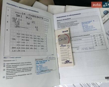 Белый Фольксваген Гольф, объемом двигателя 1.98 л и пробегом 127 тыс. км за 9900 $, фото 23 на Automoto.ua