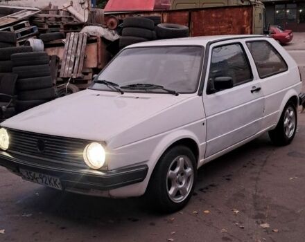 Белый Фольксваген Гольф, объемом двигателя 1.3 л и пробегом 260 тыс. км за 833 $, фото 1 на Automoto.ua