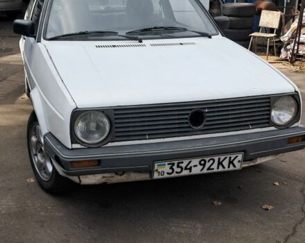 Белый Фольксваген Гольф, объемом двигателя 1.3 л и пробегом 260 тыс. км за 833 $, фото 4 на Automoto.ua