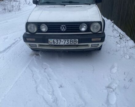 Белый Фольксваген Гольф, объемом двигателя 1.8 л и пробегом 350 тыс. км за 1990 $, фото 1 на Automoto.ua