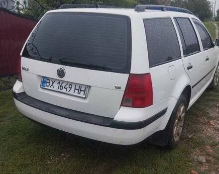 Белый Фольксваген Гольф, объемом двигателя 1.6 л и пробегом 329 тыс. км за 4000 $, фото 2 на Automoto.ua