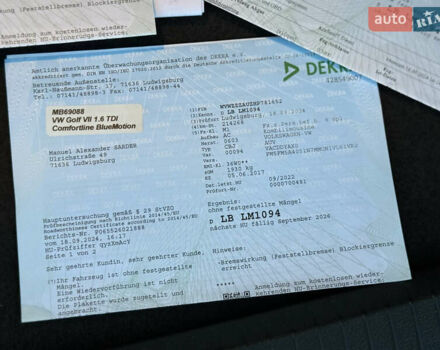 Белый Фольксваген Гольф, объемом двигателя 1.6 л и пробегом 240 тыс. км за 13200 $, фото 64 на Automoto.ua