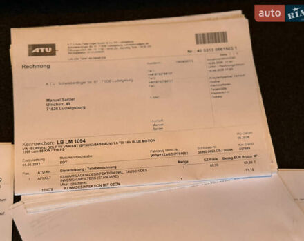 Белый Фольксваген Гольф, объемом двигателя 1.6 л и пробегом 240 тыс. км за 13200 $, фото 67 на Automoto.ua