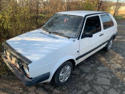 Белый Фольксваген Гольф, объемом двигателя 1.6 л и пробегом 100 тыс. км за 530 $, фото 1 на Automoto.ua