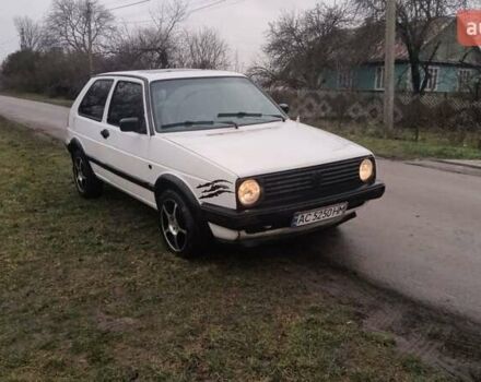 Белый Фольксваген Гольф, объемом двигателя 1.59 л и пробегом 369 тыс. км за 1250 $, фото 1 на Automoto.ua