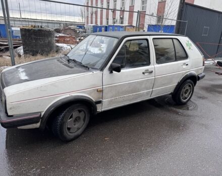 Белый Фольксваген Гольф, объемом двигателя 1.6 л и пробегом 540 тыс. км за 600 $, фото 1 на Automoto.ua