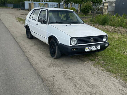 Белый Фольксваген Гольф, объемом двигателя 1.27 л и пробегом 90 тыс. км за 1000 $, фото 1 на Automoto.ua