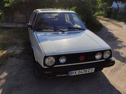 Фольксваген Гольф 1986 в Шепетовке на Automoto.ua Белый Фольксваген Гольф, объемом двигателя 1.59 л и пробегом 400 тыс. км за 1400 $, фото 1 на Automoto.ua