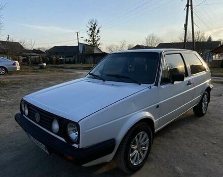 Белый Фольксваген Гольф, объемом двигателя 1.6 л и пробегом 514 тыс. км за 1350 $, фото 1 на Automoto.ua