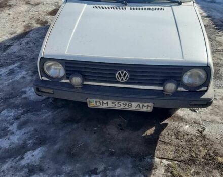 Белый Фольксваген Гольф, объемом двигателя 1.6 л и пробегом 100 тыс. км за 1000 $, фото 1 на Automoto.ua