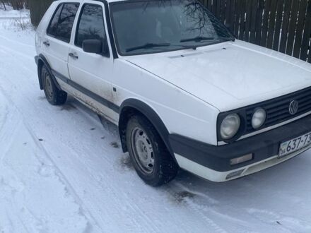 Белый Фольксваген Гольф, объемом двигателя 1.8 л и пробегом 350 тыс. км за 1990 $, фото 1 на Automoto.ua