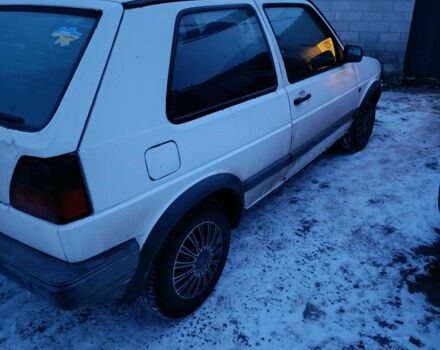 Белый Фольксваген Гольф, объемом двигателя 1.6 л и пробегом 350 тыс. км за 1000 $, фото 1 на Automoto.ua