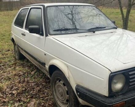 Белый Фольксваген Гольф, объемом двигателя 1.6 л и пробегом 400 тыс. км за 1210 $, фото 1 на Automoto.ua