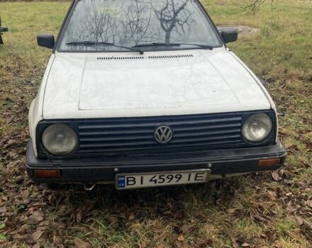 Белый Фольксваген Гольф, объемом двигателя 1.6 л и пробегом 400 тыс. км за 1210 $, фото 1 на Automoto.ua